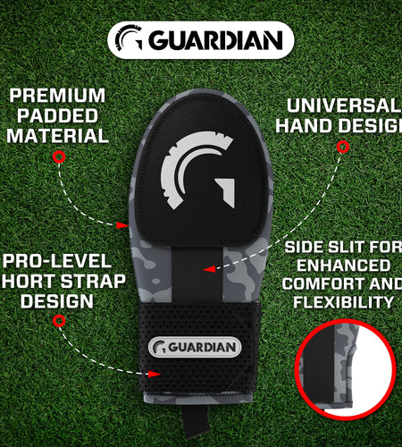 Sliding Mitt – Protective Hand Guard for Base Sliding – Youth & Adult Sizes - Shock Absorption, Athletic Fit, Slip-Resistant Design