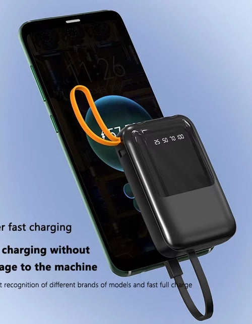 Load image into Gallery viewer, 18650 Power Bank Fast Charging Powerbank Portable Battery Charger Powerbank for Iphone Xiaomi 4IN1 Mini Battery Storage Boxes
