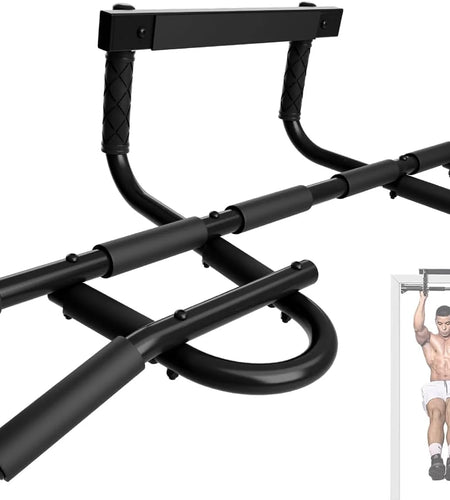Heavy Duty Pull up Bar for Doorway,Solid Bar Construction,Multi Grips Door Pull up Bar/Doorway Pull up Bar
