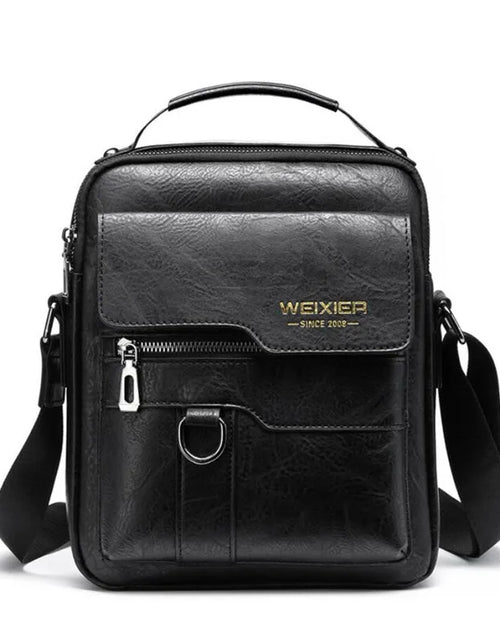 Load image into Gallery viewer, Men'S Durable Shoulder Bag High Quality Leather Cross Body Sling Bags Travel Crossbody Fashion Pack for Male
