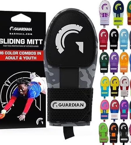 Sliding Mitt – Protective Hand Guard for Base Sliding – Youth & Adult Sizes - Shock Absorption, Athletic Fit, Slip-Resistant Design