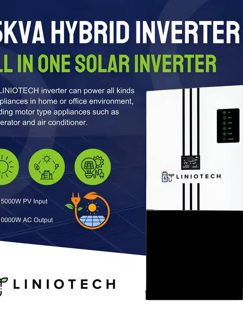 Load image into Gallery viewer, 15KVA Hybrid Inverter All-In-One Solar Inverter 15000-Watt PV Input 10000-Watt AC Output
