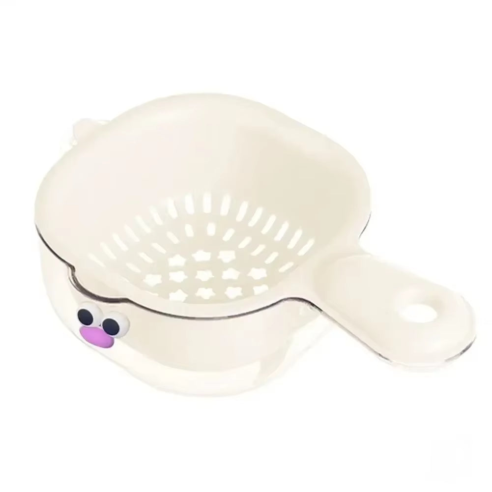 Dopamine Double-Layer Drain Basket – Wash & Strain in Style