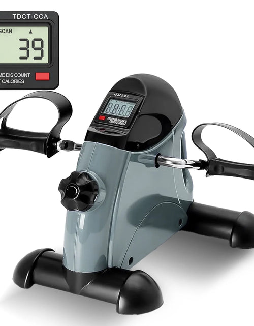 Load image into Gallery viewer, under Desk Exercise Bike, Foot Pedal Exerciser, Portable under Desk Pedal Stepper with Digital Display, Mini Leg Exerciser for Home
